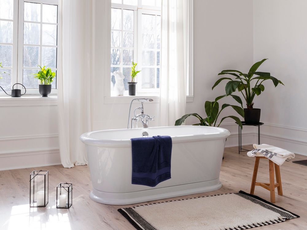 Полотенце Meliora, среднее, темно-синее арт.18595.40