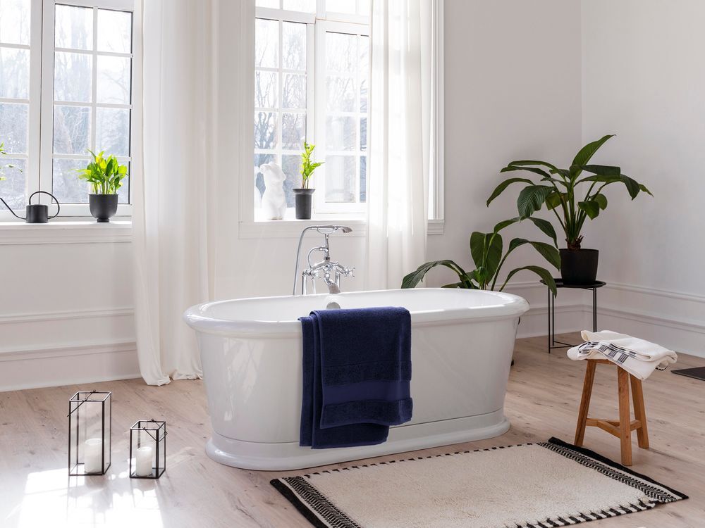 Полотенце Meliora, большое, темно-синее арт.18596.40