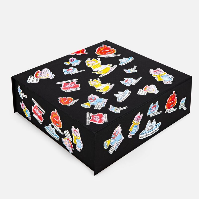 Наклейки бумажные Sticker Pack на заказ, S арт.19939.01