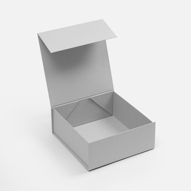 Коробка складная Quadra Fold, серая арт.25079.10