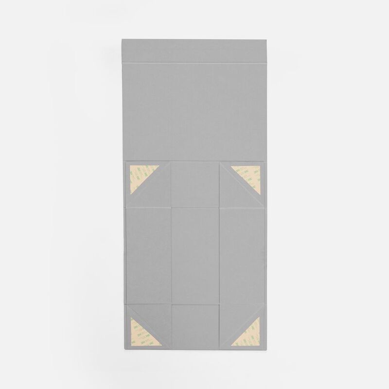 Коробка складная Quadra Fold, серая арт.25079.10