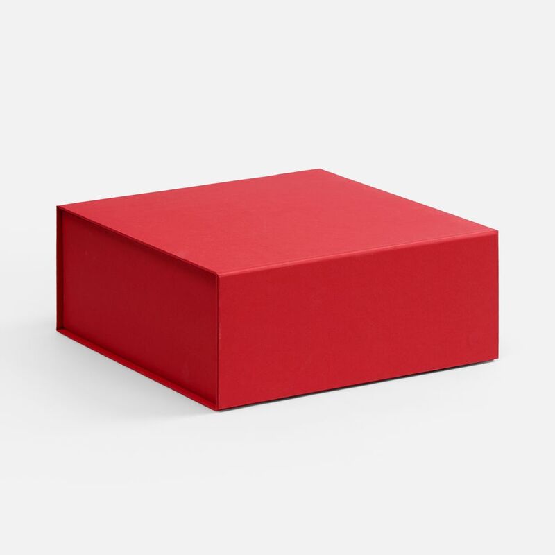 Коробка складная Quadra Fold, красная арт.25079.50