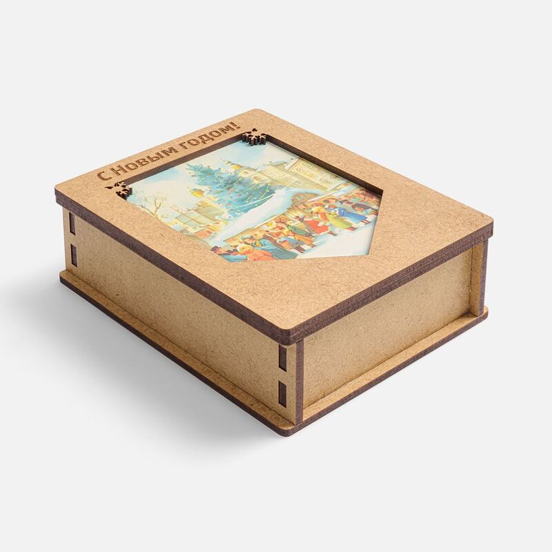 Деревянные флажки &laquo;Праздничные мотивы&raquo; арт.20448.00