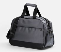 Спортивная сумка Atlantes, светло-серая с черным арт.18645.13