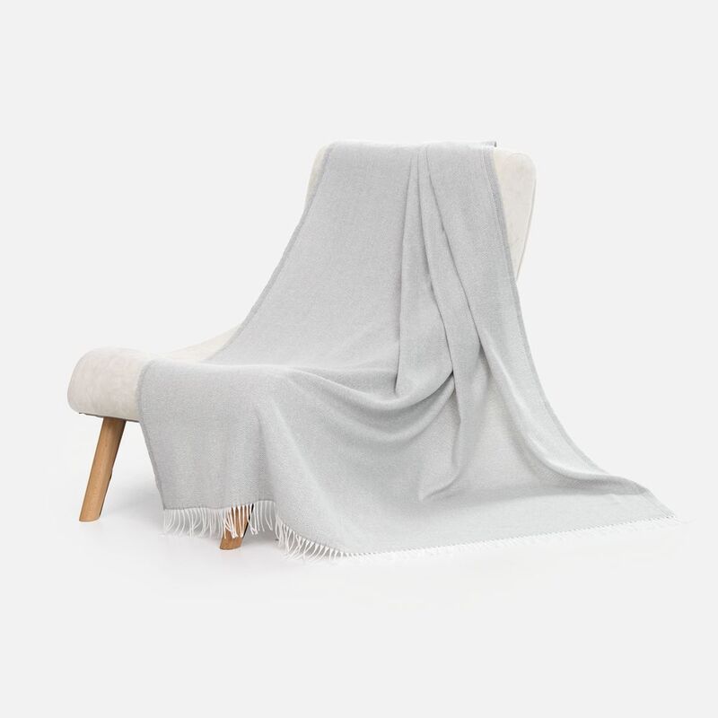 Плед &laquo;Гирвас&raquo;, светло-серый арт.17851.11