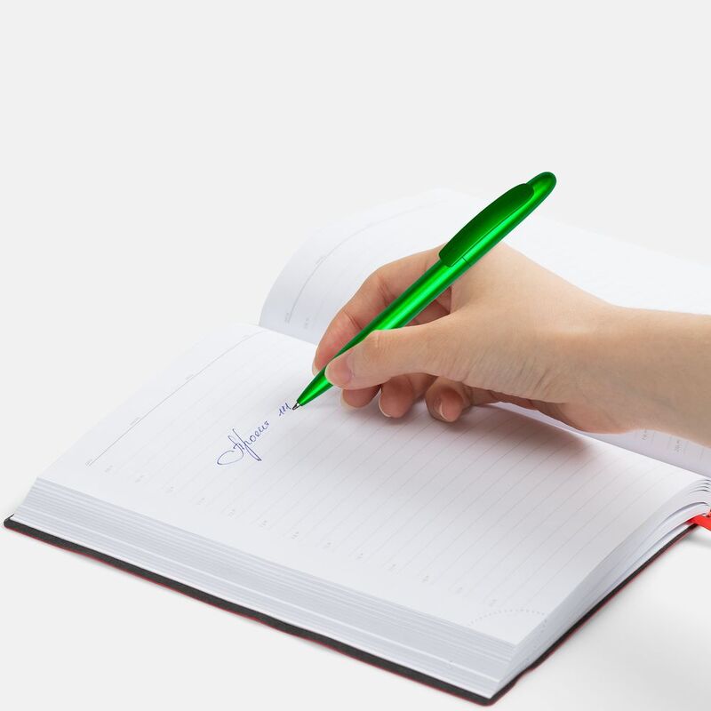 Ручка шариковая Moor Silver, ver.2, зеленый металлик арт.22903.90