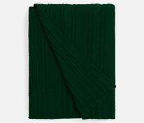 Плед Remitti, темно-зеленый (хвойный) арт.19246.92