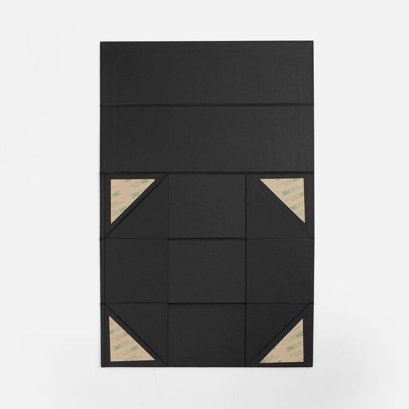 Коробка складная под бутылку Color Jacket Fold, черная арт.25027.30