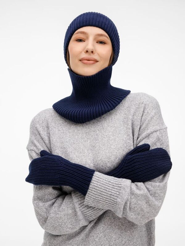 Шапка Catch Match, темно-синяя арт.20385.41