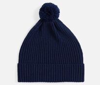 Шапка Catch Match с помпоном, темно-синяя арт.20386.41