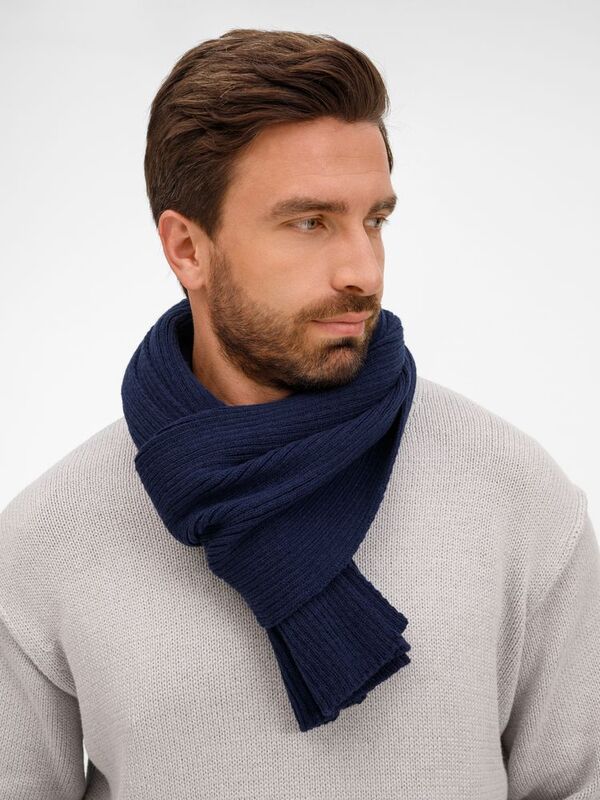 Шарф Catch Match, темно-синий арт.20388.41