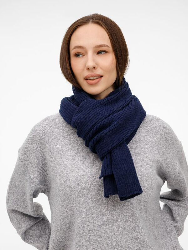 Шарф Catch Match, темно-синий арт.20388.41