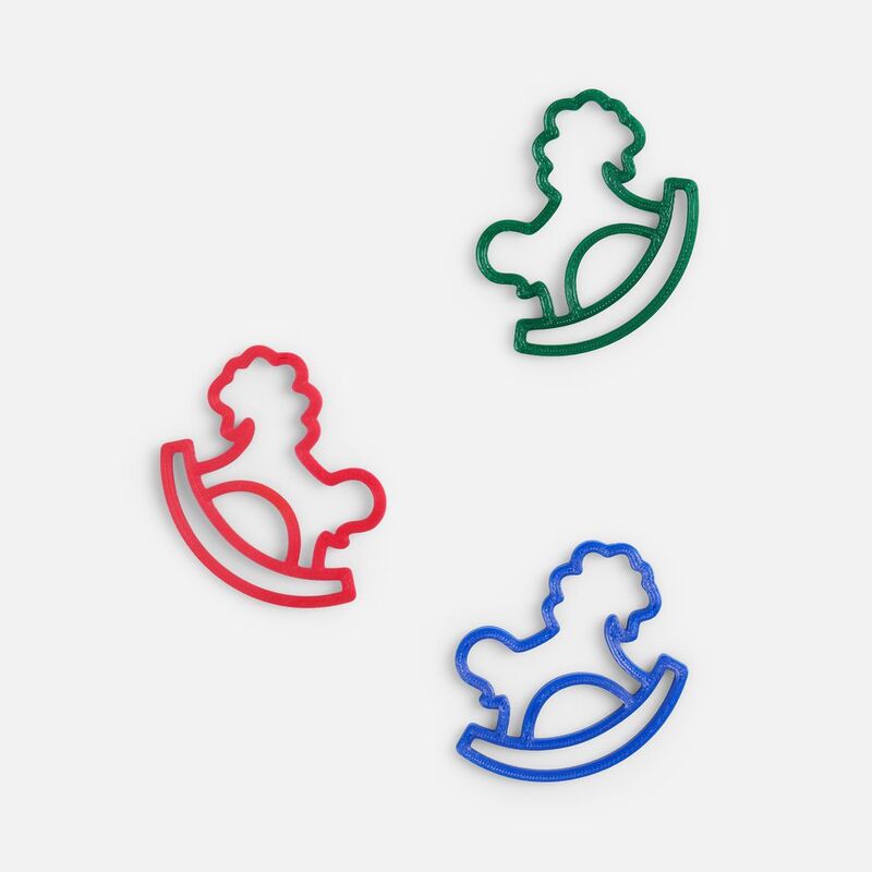 Подвеска &laquo;Лошадка-качалка&raquo;, 3D-печать на заказ арт.19976.01