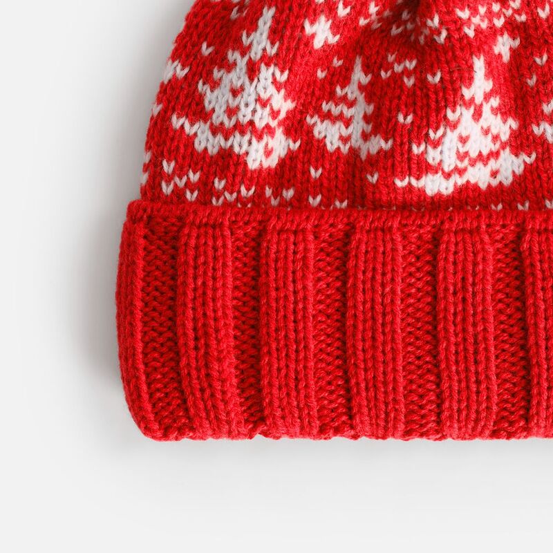 Шапка Holidale, красная с молочным арт.20785.56