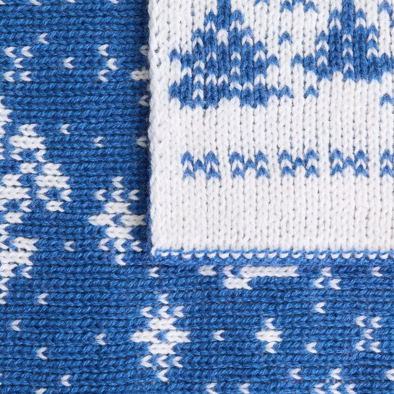 Плед Holidale, синий с молочным арт.20787.46