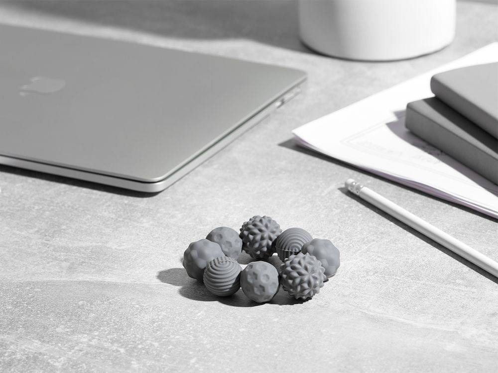 Магнитный антистресс Snippet, серый арт.19039.10