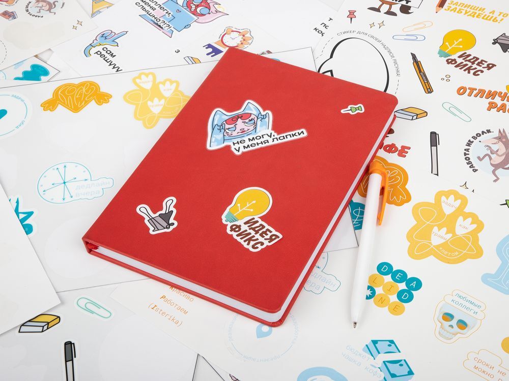 Наклейки ПВХ Sticker Pack на заказ, M арт.20939.02