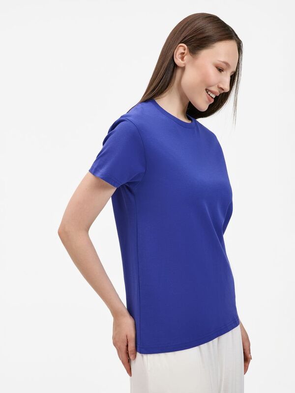 Футболка унисекс T-Bolka 200, ярко-синяя арт.20992.44