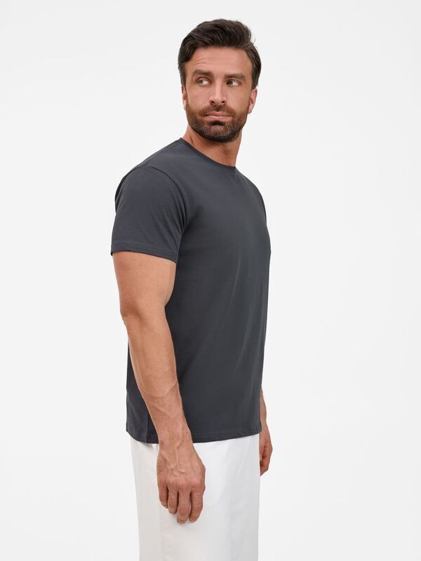 Футболка унисекс T-Bolka 200, темно-серая (графит) арт.20992.10