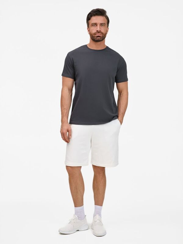 Футболка унисекс T-Bolka 200, темно-серая (графит) арт.20992.10