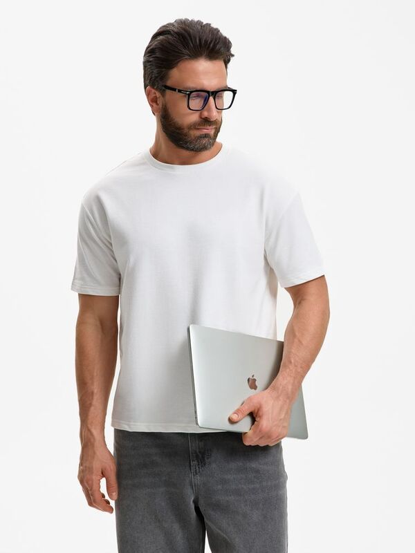 Футболка унисекс Durington, белая арт.20993.60