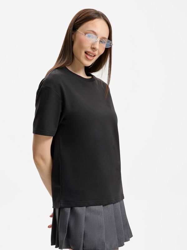 Футболка унисекс Durington, черная арт.20993.30