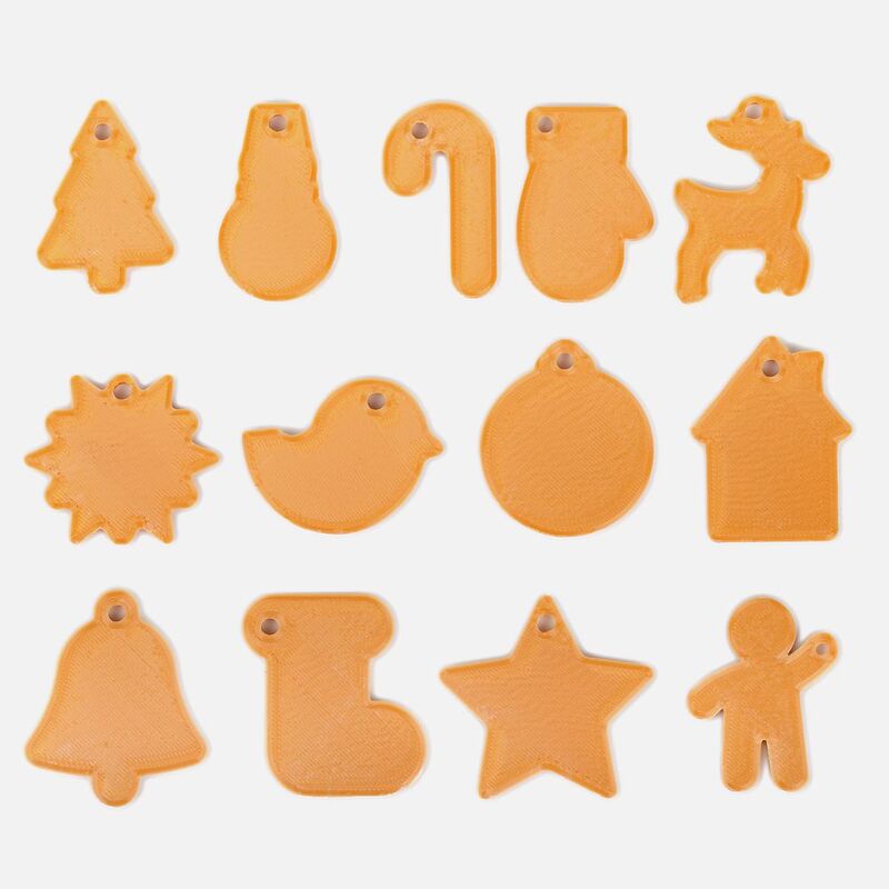 Мини-подвеска &laquo;Пряник&raquo;, 3D-печать на заказ, снеговик арт.19977.01