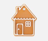 Мини-подвеска «Пряник», 3D-печать на заказ, домик арт.19977.04