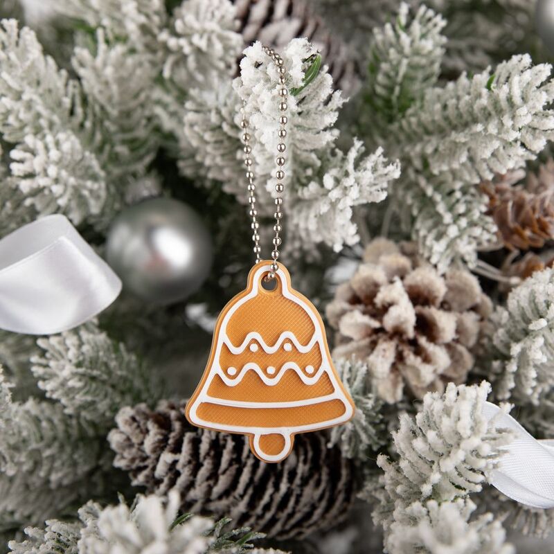 Мини-подвеска &laquo;Пряник&raquo;, 3D-печать на заказ, колокольчик арт.19977.08
