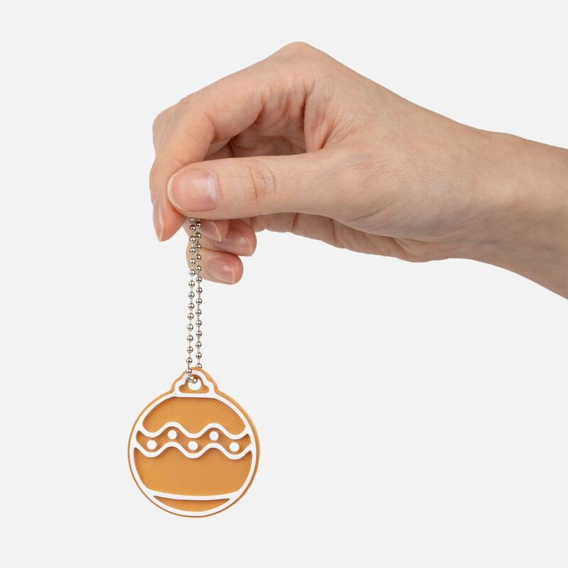 Мини-подвеска &laquo;Пряник&raquo;, 3D-печать на заказ, шарик арт.19977.09