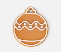 Мини-подвеска «Пряник», 3D-печать на заказ, шарик арт.19977.09