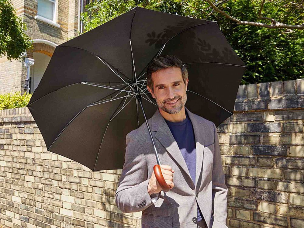 Зонт складной Magnum Auto, черный арт.20410.30