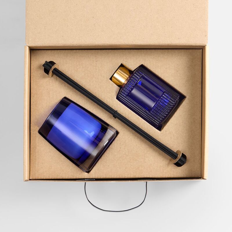 Набор Fragnola, пряная древесина и кардамон, темно-синий арт.24019.44