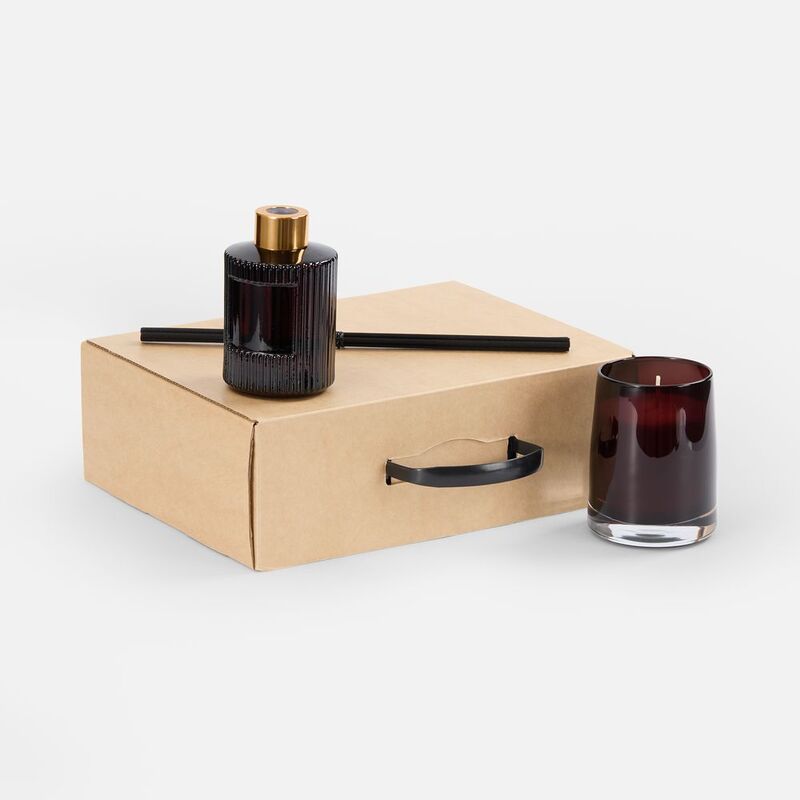 Набор Fragnola, грейпфрут и ветивер, бордовый арт.24019.55