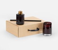 Набор Fragnola, грейпфрут и ветивер, бордовый арт.24019.55