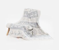 Плед «Скандинавия», серый арт.18683.10