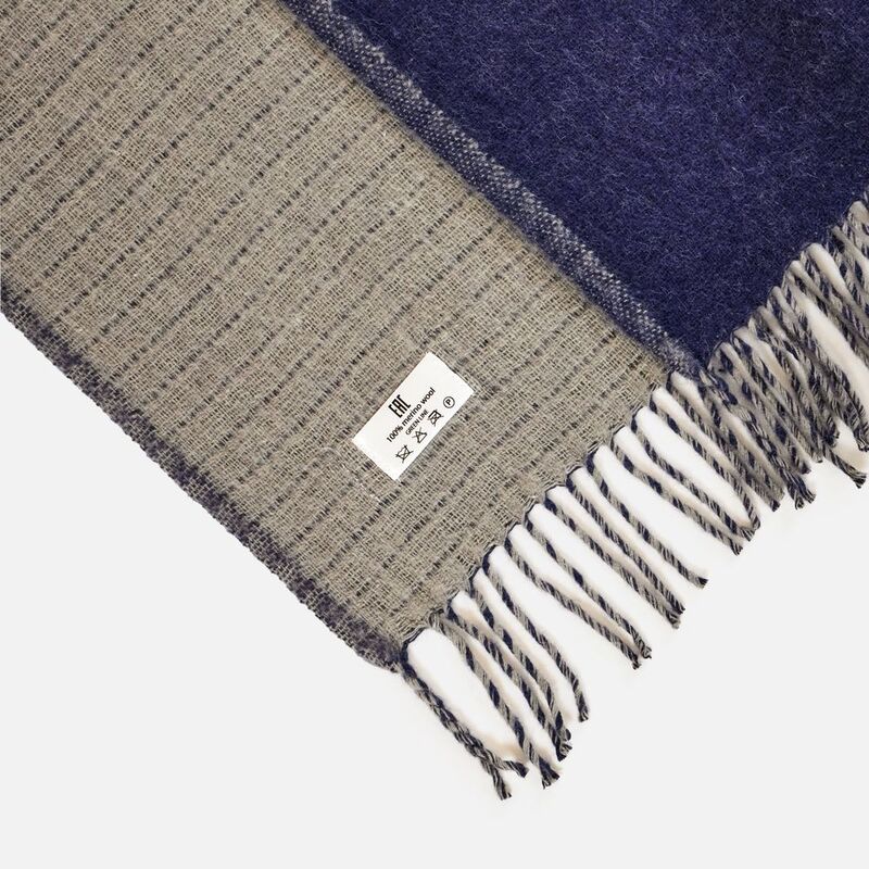 Плед Devika, синий с серым арт.18794.41