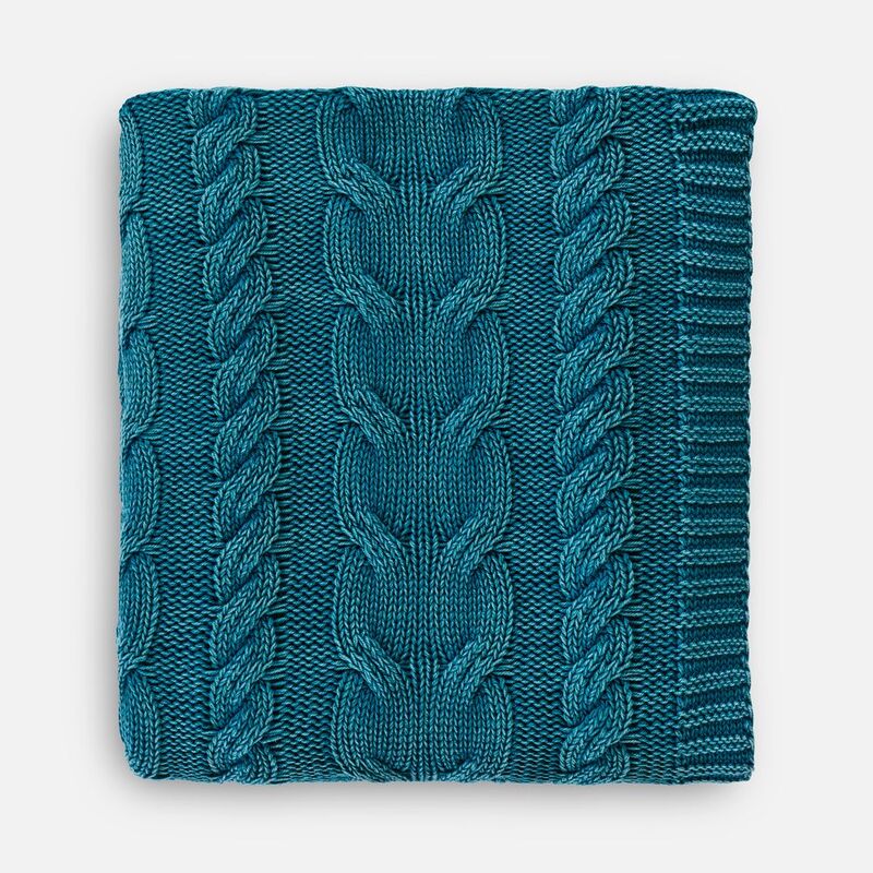 Плед Hygge, темно-зеленый арт.18796.90