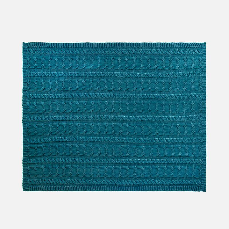 Плед Hygge, темно-зеленый арт.18796.90