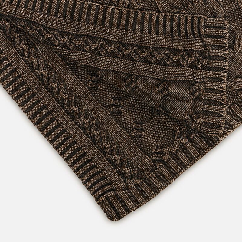 Плед Hygge, коричневый арт.18796.59