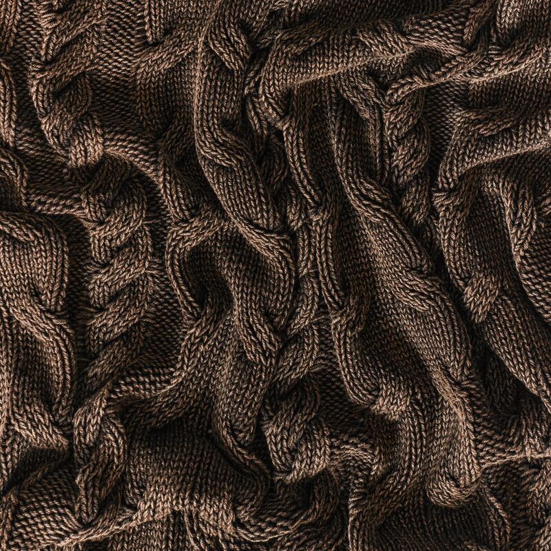 Плед Hygge, коричневый арт.18796.59