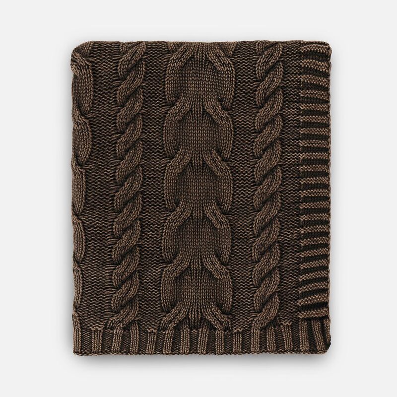 Плед Hygge, коричневый арт.18796.59