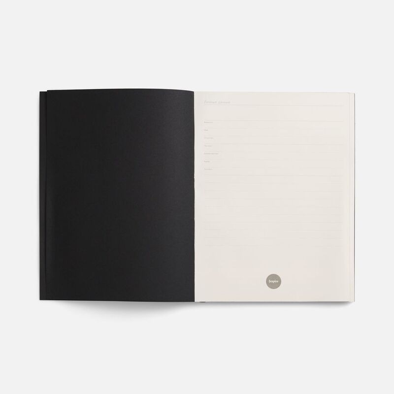 Ежедневник Flat Maxi, недатированный, черный арт.17892.33