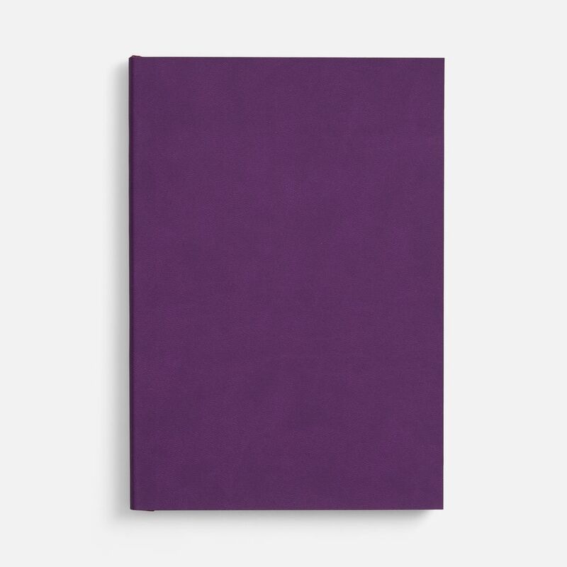 Ежедневник Flat, недатированный, фиолетовый, ver.2 арт.17893.07