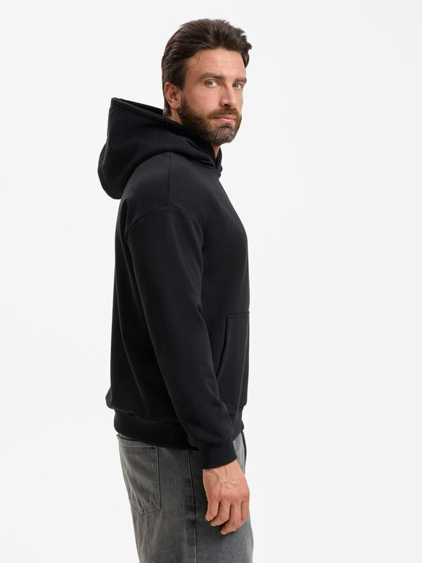 Худи унисекс оверсайз Daylero, черное арт.19556.30