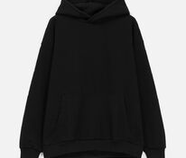 Худи унисекс оверсайз Daylero, черное арт.19556.30