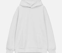 Худи унисекс оверсайз Daylero, белое арт.19556.60