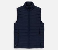 Жилет компактный мужской Stavanger, темно-синий с серым (navy) арт.11615.40