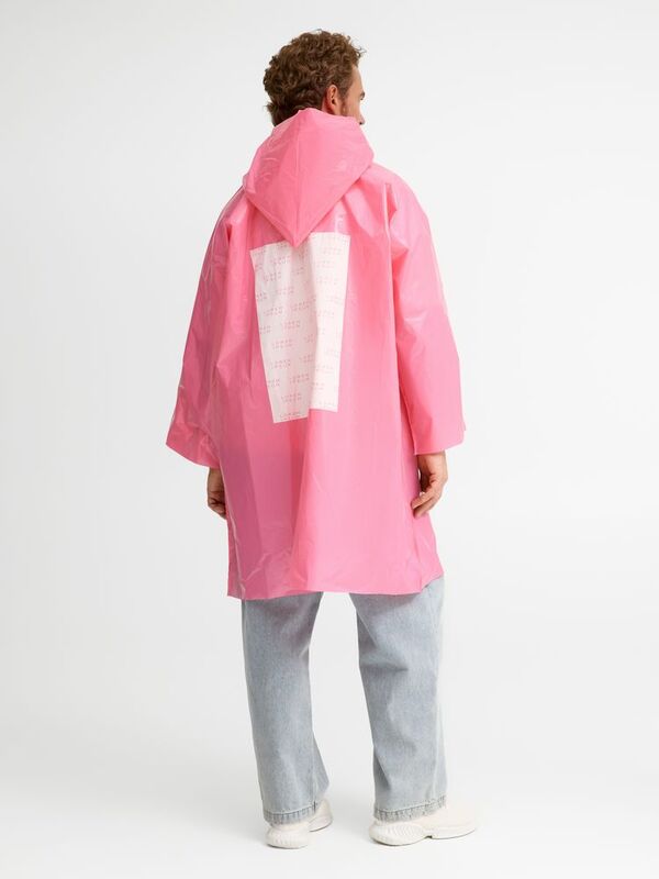 Дождевик-плащ CloudTime с печатью в один цвет на заказ арт.11876.99