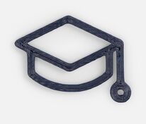 Подвеска Industry, 3D-печать на заказ, шапочка студента арт.19974.07